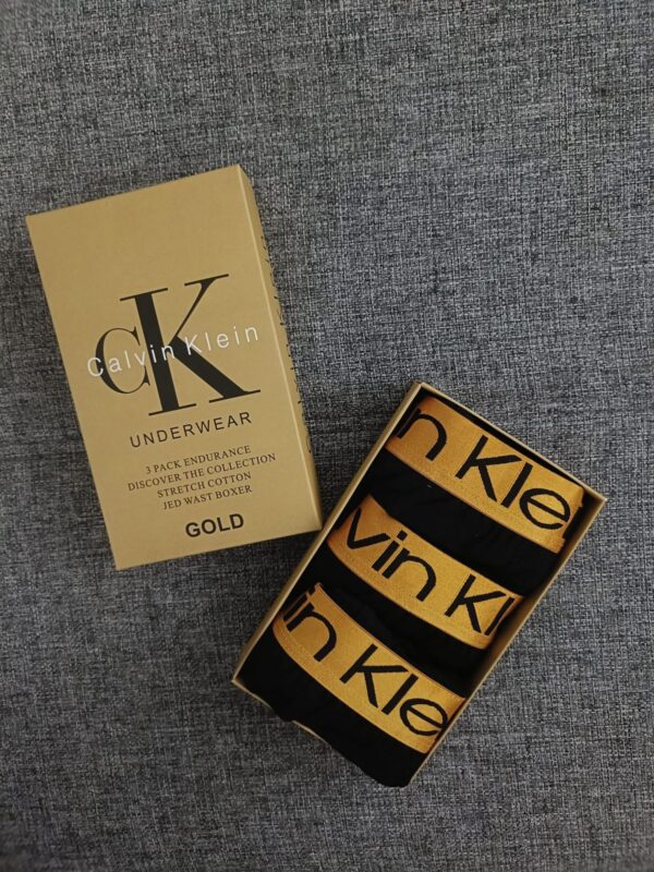 Gold CalvinKelin Boxers جوده عاليه