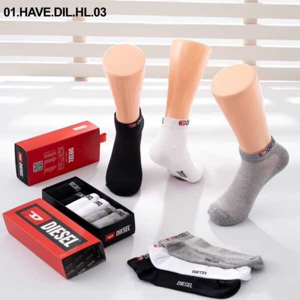 DIESEL Half Box 6 socks