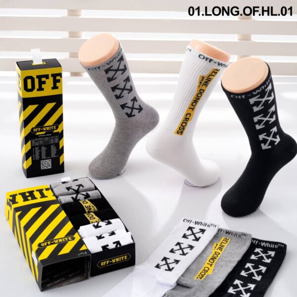 Off-White Box 6 socks